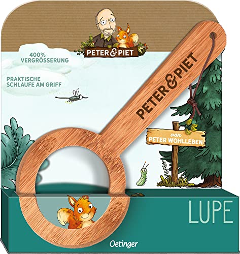 Peter & Piet Bambus-Lupe: 400% Vergrößerung Peter & Piet Bambus-Lupe: 400% Vergrößerung