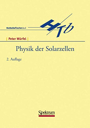 Physik der Solarzellen von Spektrum Akademischer Verlag