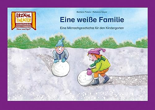 Eine weiße Familie / Kamishibai Bildkarten: Eine Mitmachgeschichte für den Kindergarten. 7 Bildkarten für das Erzähltheater von Hase und Igel Verlag GmbH