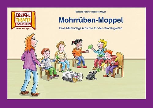 Mohrrüben-Moppel / Kamishibai Bildkarten: Eine Mitmachgeschichte für den Kindergarten