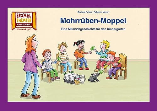 Mohrrüben-Moppel / Kamishibai Bildkarten: Eine Mitmachgeschichte für den Kindergarten Mohrrüben-Moppel / Kamishibai Bildkarten: Eine Mitmachgeschichte für den Kindergarten