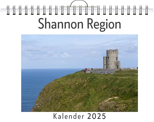 Shannon Region - (Wandkalender 2025, Kalender DIN A4 quer, Monatskalender im Querformat mit Kalendarium, das perfekte Geschenk) von FlipFlop