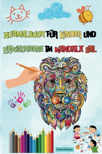 Ein christliches Ausmalbuch für Kinder und Erwachsene im Mandala Stil: In der Bibel werden viele Tiere erwähnt, oft mit symbolischer Bedeutung. Hier sind einige der wichtigsten: von Independently published