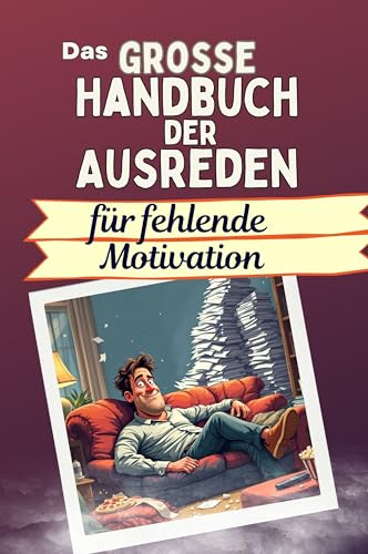 Das große Handbuch der Ausreden für fehlende Motivation - Das perfekte Geschenk für Erwachsene und Teenager für Weihnachten und Geburtstag von FlipFlop
