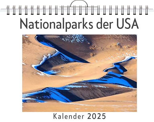 Nationalparks der USA - (Wandkalender 2025, Kalender DIN A4 quer, Monatskalender im Querformat mit Kalendarium, das perfekte Geschenk) von FlipFlop