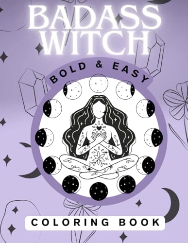 Badass Witch Coloring Book for Adults | Modern Witch Style Drawings | 100+ pages von Independently published