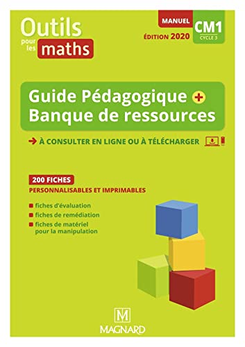 Outils pour les Maths CM1 (2020) - Guide pédagogique papier + Banque de ressources à télécharger
