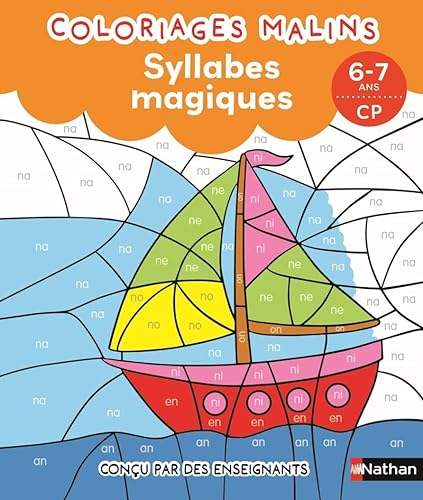 Syllabes magiques CP - Coloriages malins von NATHAN