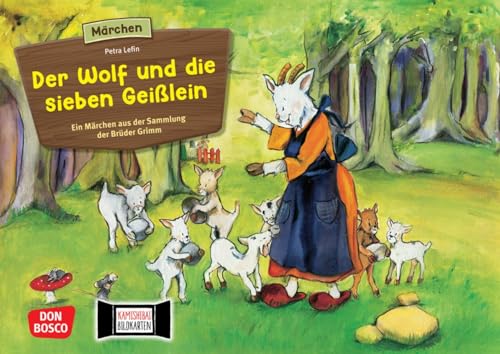 Der Wolf und die sieben Geißlein. Kamishibai Bildkartenset: Entdecken - Erzählen - Begreifen: Märchen. Mit Textvorlage. Grimms Märchen als ... & Zuhause (Märchen für unser Erzähltheater)