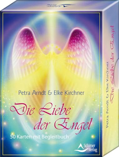 Die Liebe der Engel: 50 Karten mit Begleitbuch von Schirner Verlag