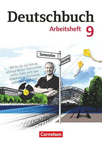 Deutschbuch Gymnasium - Berlin, Brandenburg, Mecklenburg-Vorpommern, Sachsen, Sachsen-Anhalt und Thüringen - 9. Schuljahr: Arbeitsheft mit Lösungen von Cornelsen Verlag GmbH
