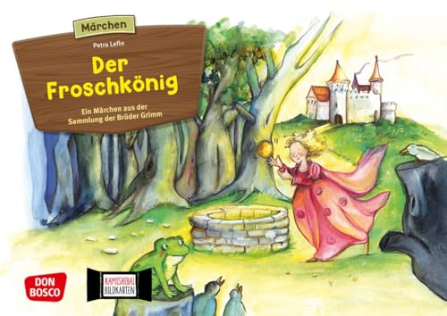 Bildkarten für unser Erzähltheater: Der Froschkönig. Kamishibai Bildkartenset. Märchen. Entdecken. Erzählen. Begreifen