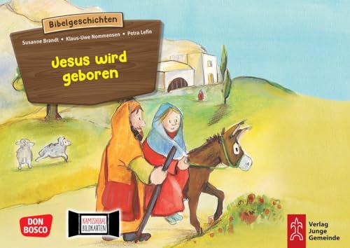 Kamishibai Bildkartenset Jesus wird geboren - Bildkarten für unser Erzähltheater - das Kamishibai von Don Bosco