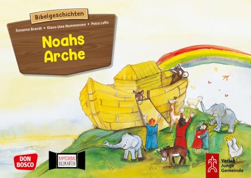 Noahs Arche. Kamishibai Bildkartenset: Entdecken - Erzählen - Begreifen: Kinderbibelgeschichten. Erzähltheater: Arche Noah, die Tiere und die ... (Bibelgeschichten für unser Erzähltheater) von Don Bosco
