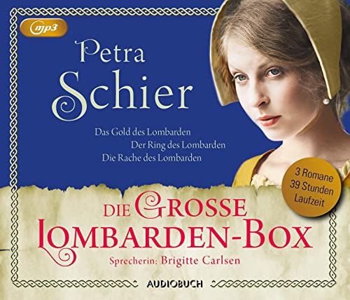 Die große Lombarden-Box (3 ungekürzte Romane auf 3 MP3-CDs)): Das Gold des Lombarden, Der Ring des Lombarden, Die Rache des Lombarden (Die Lombarden-Reihe)