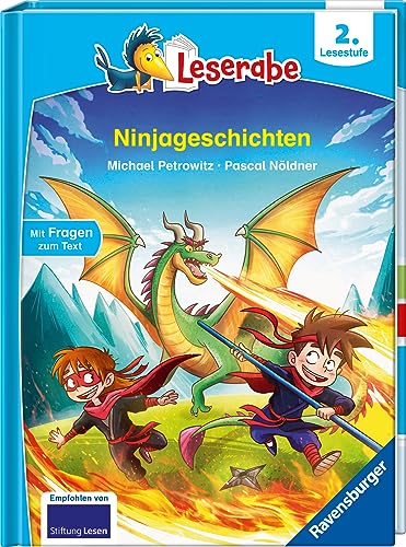 Ninjageschichten - Leserabe ab 2. Klasse - Erstlesebuch für Kinder ab 7 Jahren: Leserabe ab 2. Klasse - Erstlesebuch für Kinder ab 7 Jahren. Mit Fragen zum Text (Leserabe - 2. Lesestufe) von Ravensburger