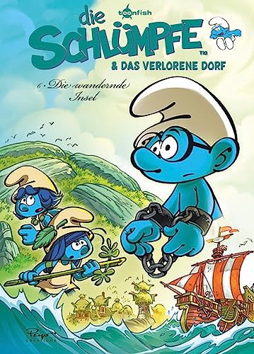 Die Schlümpfe und das verlorene Dorf. Band 6: Die wandernde Insel von Splitter Verlag