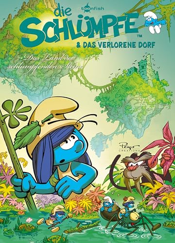 Die Schlümpfe und das verlorene Dorf. Band 7: Das Land der schlumpfenden Steine von Splitter-Verlag