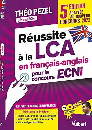 Réussite à la LCA en français-anglais pour le concours ECNi, adapté au nouveau concours 2023 - En supplément : Toutes les figures des ECNI détaillés / ... détaillées, Notions statistiques sur la LCA