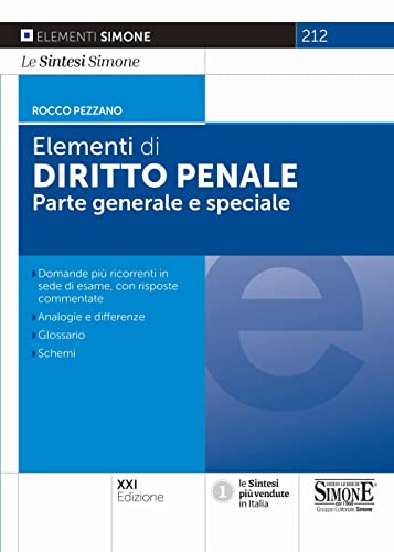 Elementi di diritto penale. Parte generale e parte speciale Elementi di diritto penale. Parte generale e parte speciale von Edizioni Giuridiche Simone