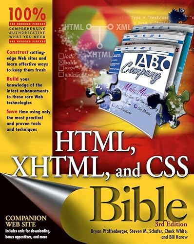 HTML, XHTML, and CSS Bible