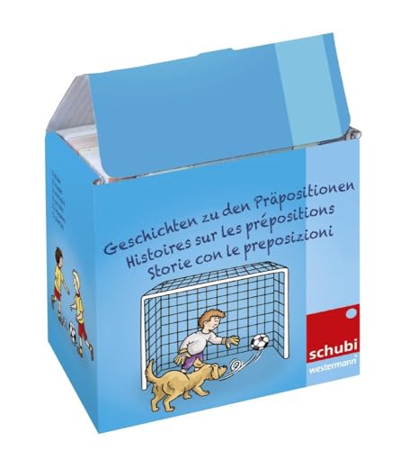 Geschichten zu den Präpositionen: Bilderbox (Bilderboxen zu den Wortarten) von SCHUBI Lernmedien