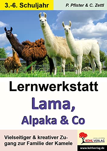 Lernwerkstatt Lama, Alpaka & Co: Vielseitiger & kreativer Zugang zur Familie der Kamele: Vielseitiger und kreativer Zugang zur Familie der Kamele von KOHL VERLAG Der Verlag mit dem Baum