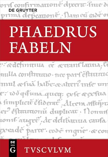 Fabeln: Lateinisch - deutsch (Sammlung Tusculum) von Walter de Gruyter