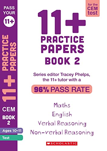 11+ Practice Papers for the CEM Test Ages 10-11 - Book 2 (Pass Your 11+)