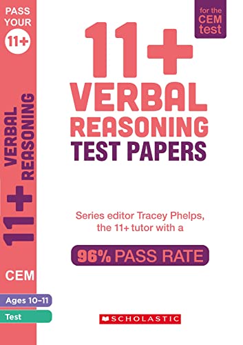 11+ Verbal Reasoning Tests Ages 10-11 (Pass Your 11+)