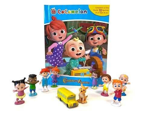 Cocomelon Comptines et Figurines - Livre illustré, 10 figurines, tapis de jeu Cocomelon Comptines et Figurines - Livre illustré, 10 figurines, tapis de jeu von Phidal