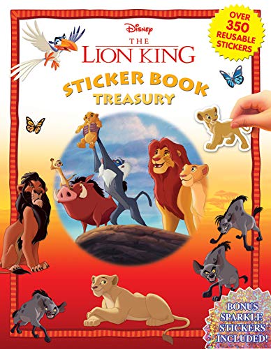 Disney The Lion King Sticker Book Treasury