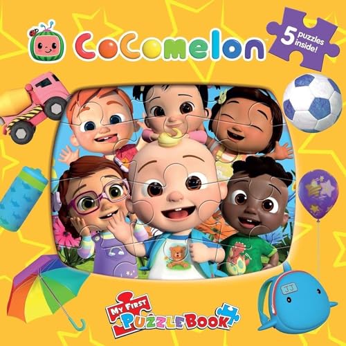 Moonbug Cocomelon My First Puzzle Book Moonbug Cocomelon My First Puzzle Book