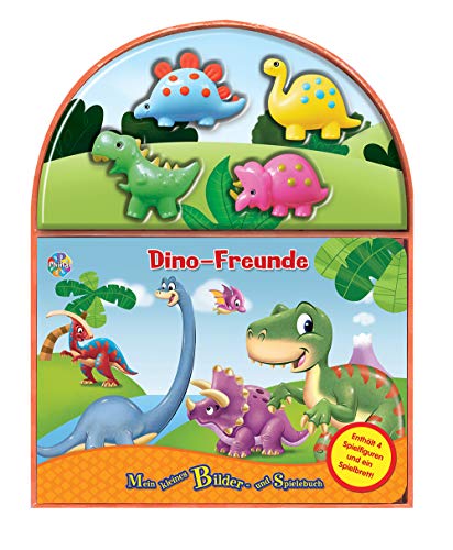 Mein kleines Bilder- und Spielebuch Dinos