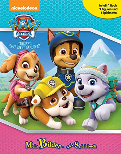 Spiel- und Beschäftigungsbuch Paw Patrol Mädchen: Mein Bilder- und Spielebuch