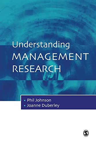 Understanding Management Research: An Introduction to Epistemology