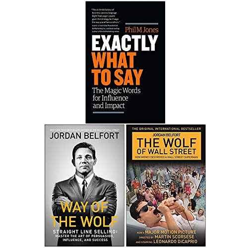 Exactly What to Say, Way of the Wolf, The Wolf of Wall Street Collection 3-Bücher-Set