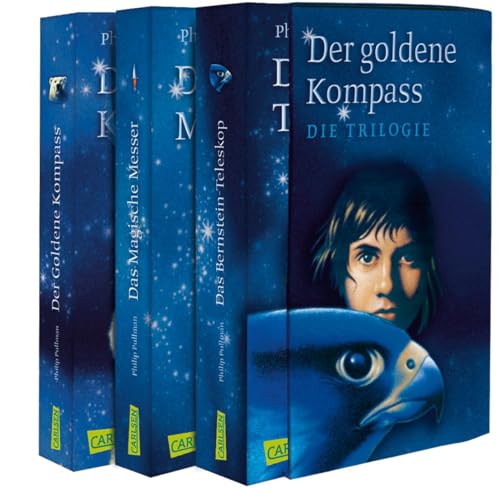 His Dark Materials: Der Goldene Kompass, Das Magische Messer und Das Bernstein-Teleskop im Schuber: Alle 3 Bände im Taschenbuchschuber