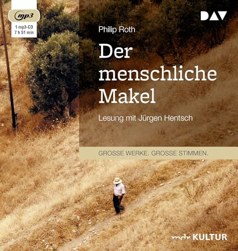 Der menschliche Makel: Lesung mit Jürgen Hentsch (1 mp3-CD)