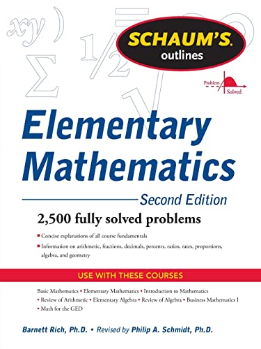 Elementary Mathematics (Schaum's Outlines)
