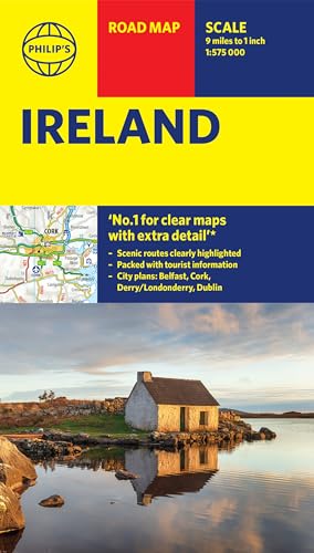Philip's Ireland Road Map (Philip's Sheet Maps)