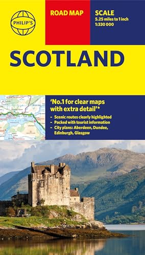 Philip's Scotland Road Map (Philip's Sheet Maps)