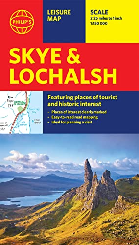Philip's Skye und Lochalsh: Touristenkarte (Vollfarbig, Glossy) von Philip's