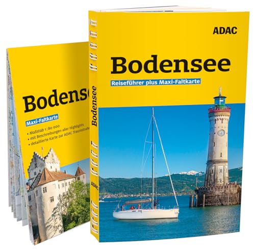 ADAC Reiseführer plus Bodensee: Mit Maxi-Faltkarte und praktischer Spiralbindung von ADAC
