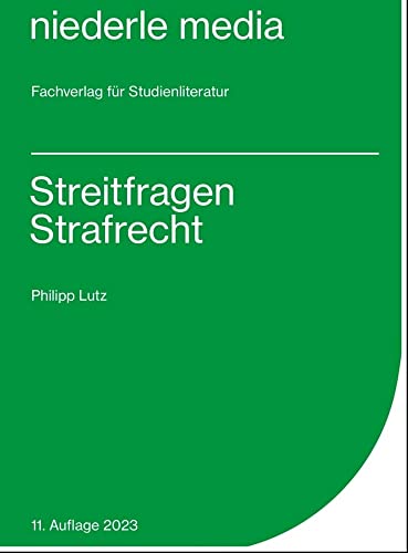 Streitfragen Strafrecht - Karteikarten - 2023 von Niederle, Jan Media