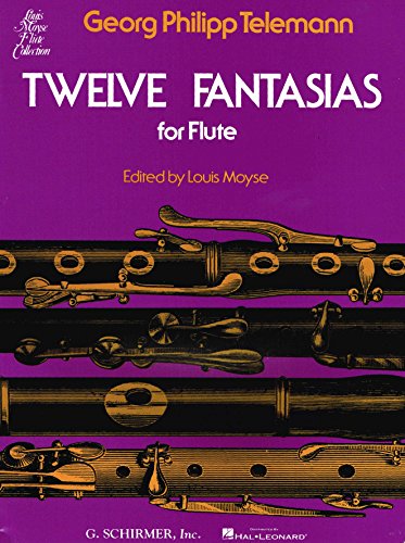 Twelve Fantasias for Solo Flute von Schirmer