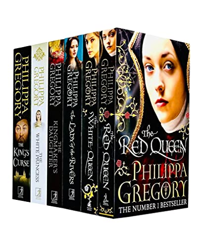 Cousins War Complete Series Books 1 - 6 Collection Set by Philippa Gregory (White Queen, Red Queen, Lady of the Rivers, Kingmaker's Daughter, White Princess & Kings Curse) - Philippa Gregory