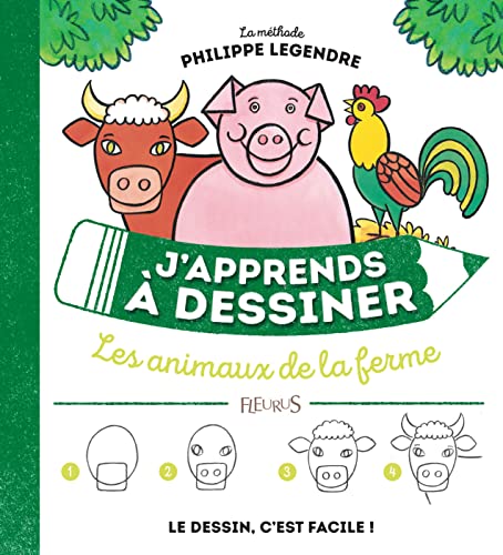 J'apprends à dessiner les animaux de la ferme von Fleurus