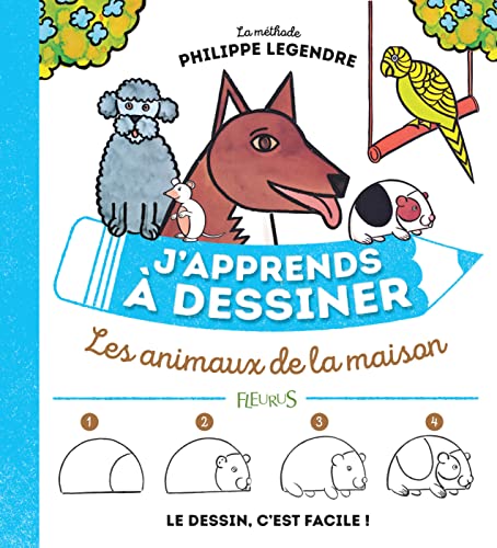 J'apprends à dessiner les animaux de la maison von Fleurus
