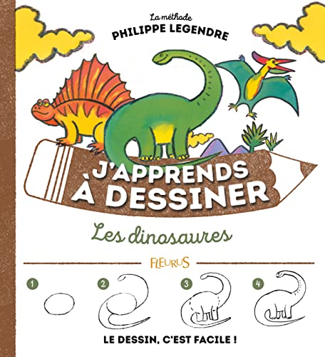J'apprends à dessiner les dinosaures von Fleurus